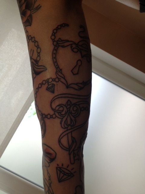 _kitty_: Sleeve Zwischenstand 2. und 3. Sitzung - Was meint ihr? :)